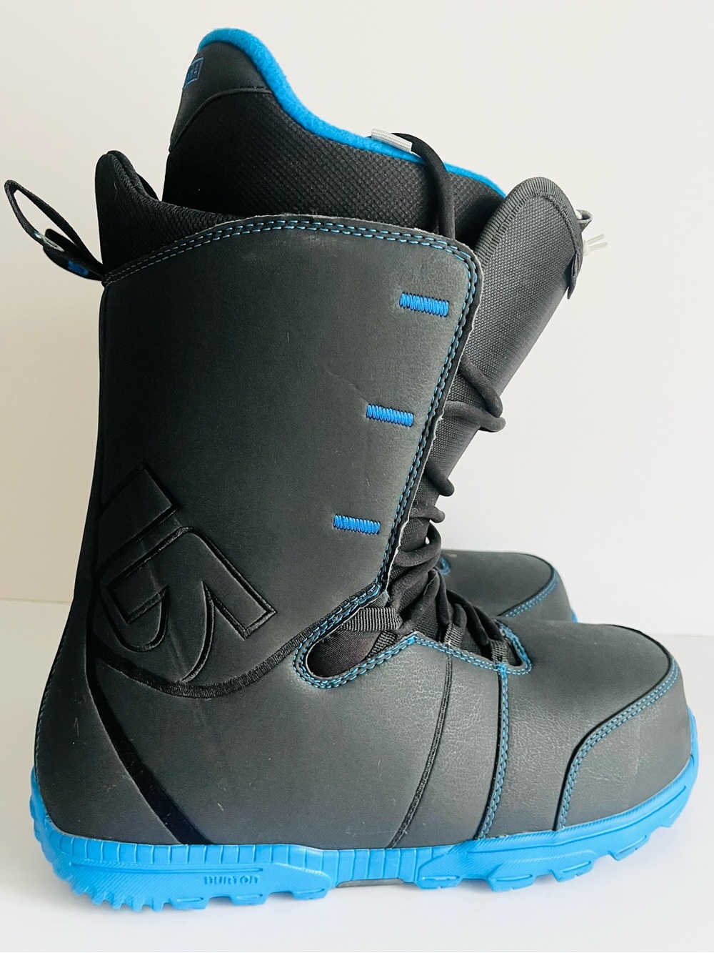 Burton Transfer Snowboard Boots Imprint 1 Size 13 Black Blue